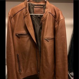 Coach leather jacket